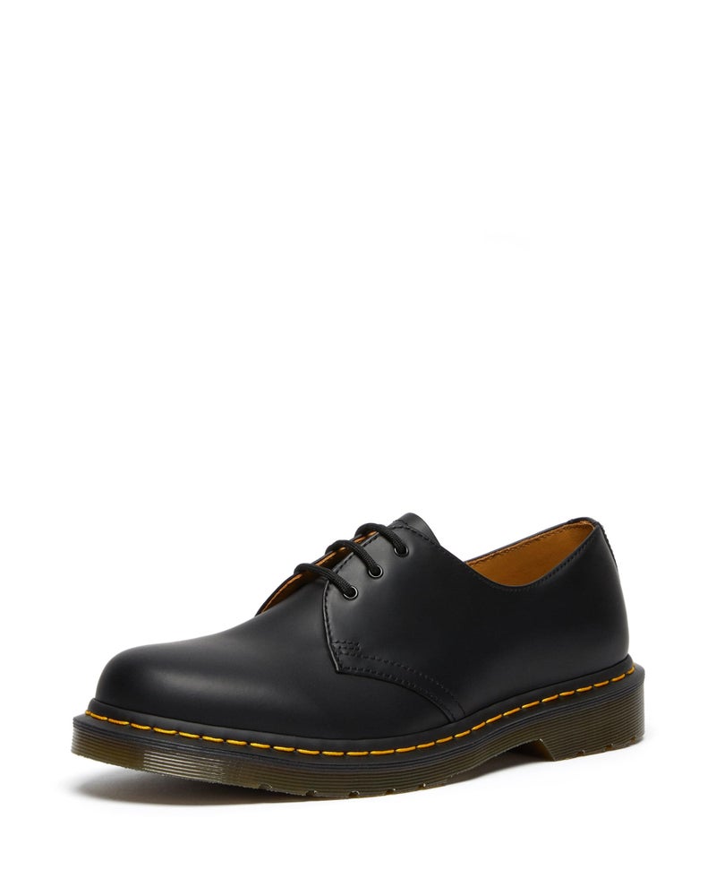 Dr. Martens, 1461 3-Eye Leather Oxford Shoe for Men and Women, Black Smooth, 5 US Women/4 US Men - Image 1